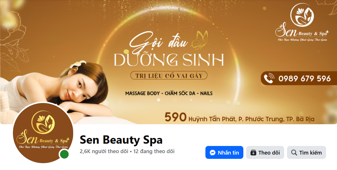 Fanpage Sen Beauty & Spa